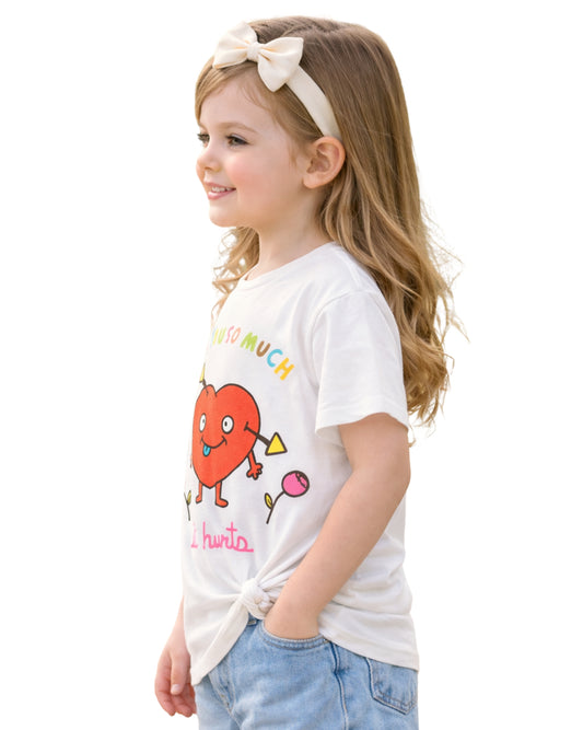 THERE ABOUTS Kids Girls Graphics T-Shirt