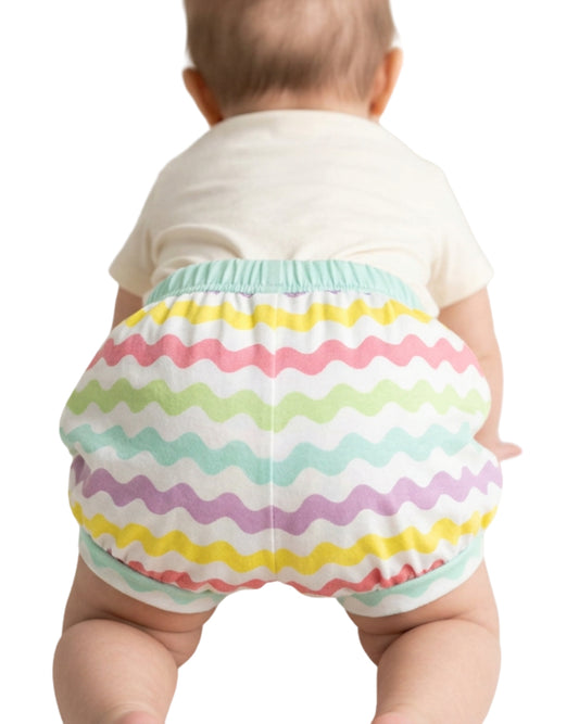 OKIE DOKIE Baby Girls Stripped Short