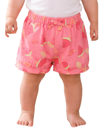 OKIE DOKIE Baby Girl Watermelon Graphic Short