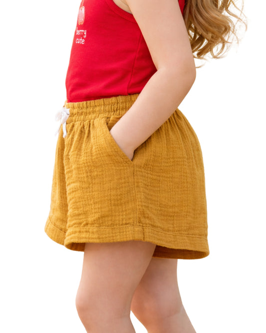 THERE ABOUTS Kids Girls Soft Short