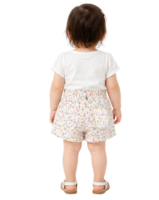 OKIE DOKIE Baby Girls Floral Casual Short