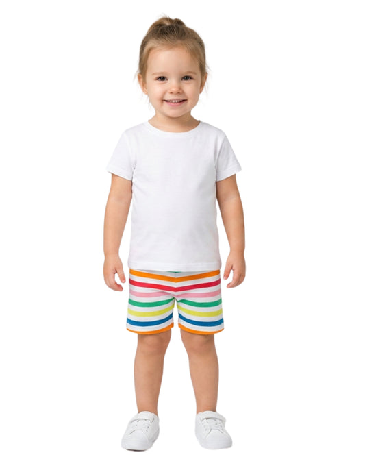 OKIE DOKIE Baby Girls Designed Stretch Short