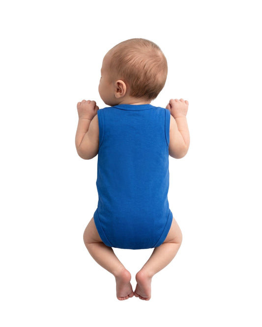 OKIE DOKIE Baby Boys Soft Sleeveless Jumpsuit