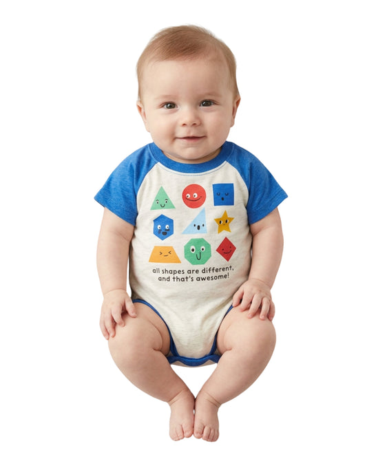 OKIE DOKIE Baby Boys Shapes Graphic Jumpsuit