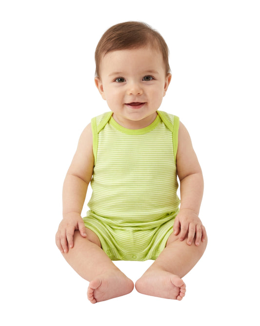 OKIE DOKIE Baby Boys Strip Jumpsuit