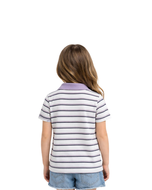 FOREVER 21 Kids Girls Polo Neck T-Shirt