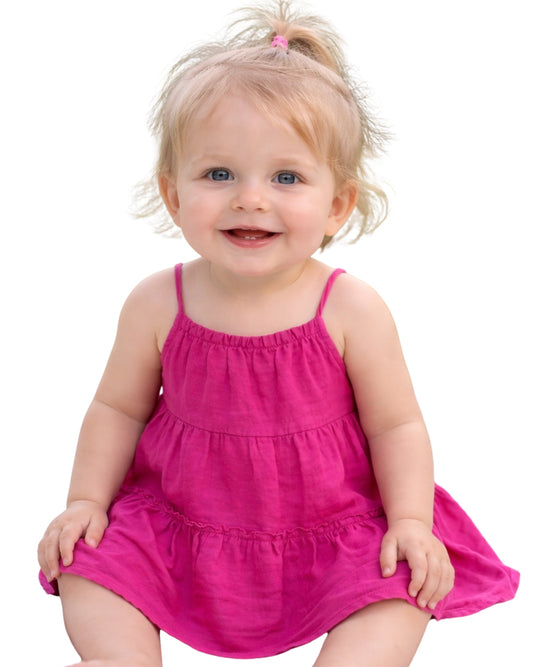 C & A Baby Girls Soft Sleeveless Dress