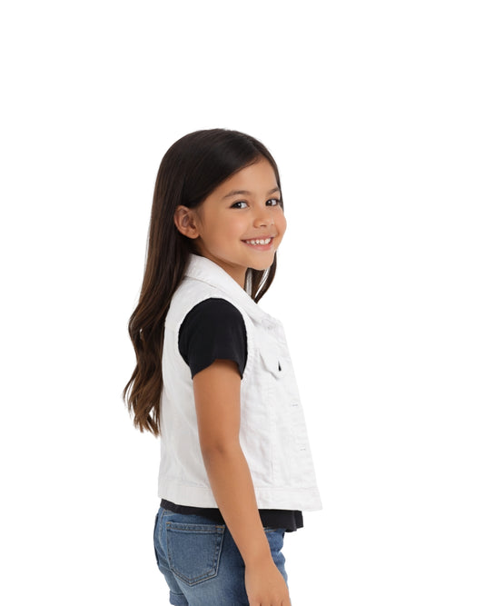 KNIT WORKS Kids Girls Casual Vest