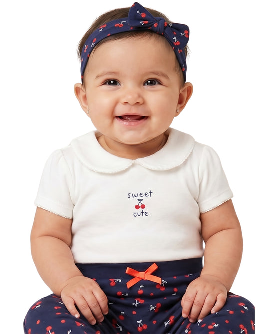 C & A Baby Girls Casual Set 3 Pcs