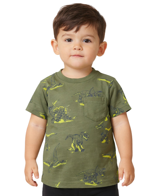 RUMI RYDER Baby Boys Designed Short Sleeve T-Shirt