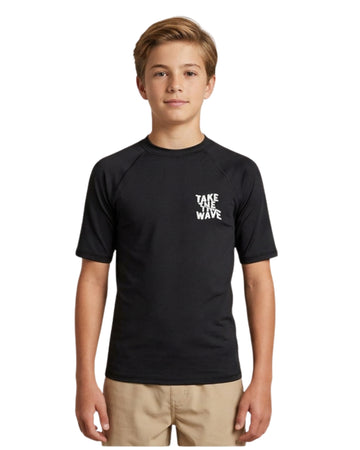 C & A Boys Take The Wave Swim T-Shirt