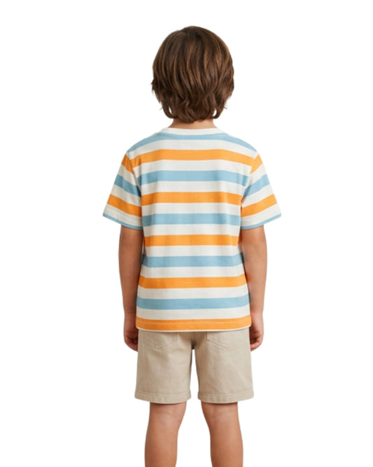 C & A Boys Stripe Casual T-Shirt