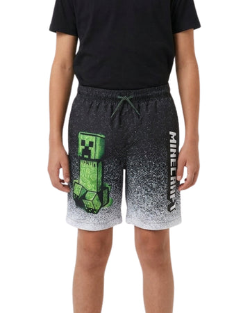 MINE CRAFT Boys Robot Mine Craft Swim Short