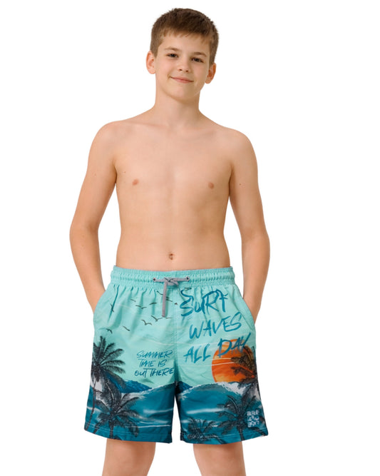 C & A Boys Super Wave Swim Short