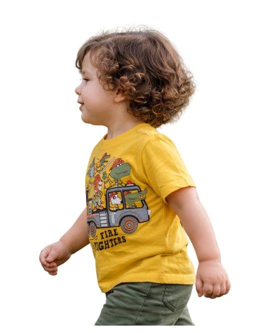C & A Baby Boys Graphic Short Sleeve T-Shirt