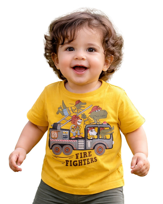 C & A Baby Boys Graphic Short Sleeve T-Shirt