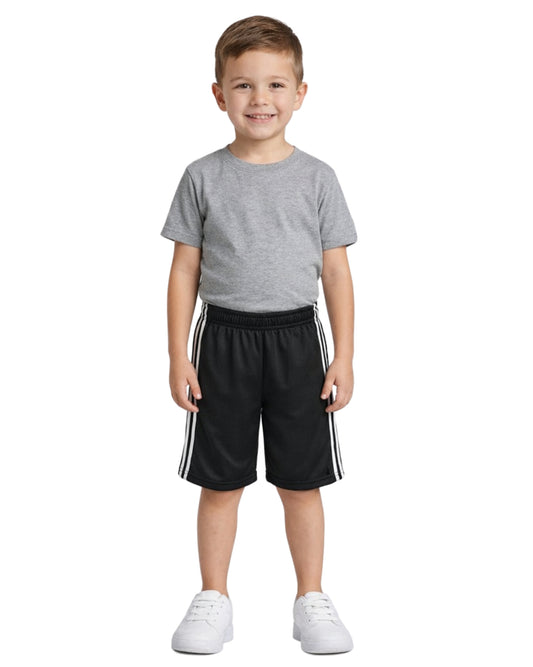 ADIDAS Boys 3 Stripe Side Sporty Short