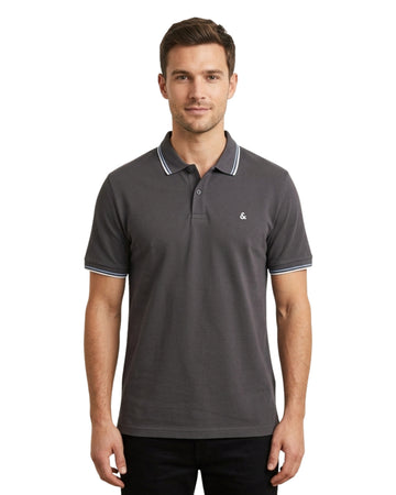 JACK & JONES Men Comfy Polo Shirt