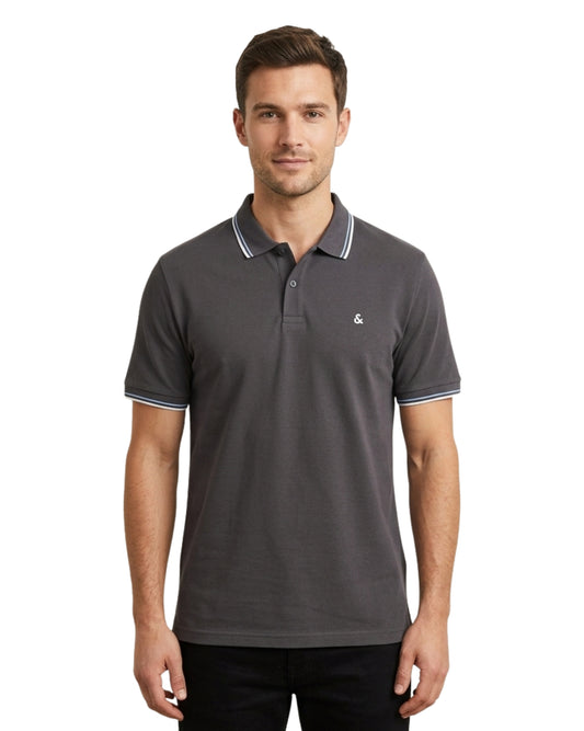 JACK & JONES Men Comfy Polo Shirt