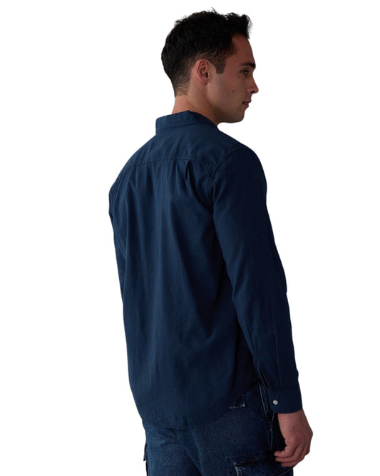 AMERICAN EAGLE Men Cotton Linen Shirt