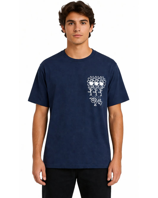 HURLEY Men Floral T-Shirt