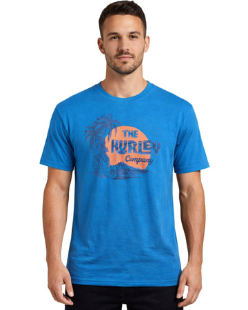 HURLEY Men Graphic Short Sleeve T-Shirt