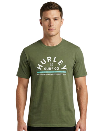 HURLEY Men Soft Short Sleeve T-Shirt