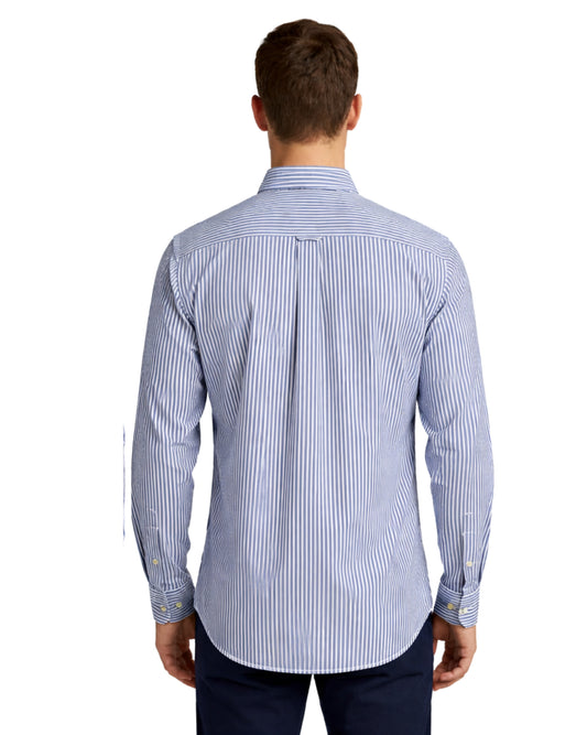 TOMMY HILFIGER Men Casual Stripped Long Sleeve Shirt