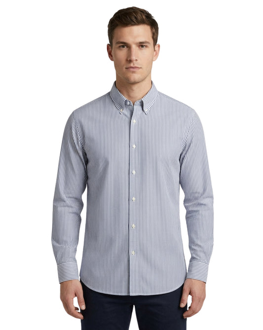 TOMMY HILFIGER Men Comfort Stripped Long Sleeve Shir