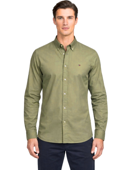TOMMY HILFIGER Men Casual Long Sleeve Shirt