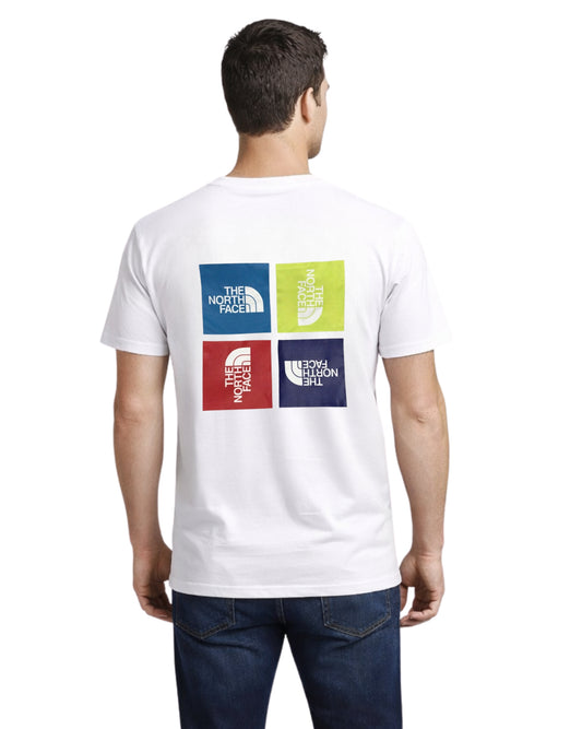 THE NORTH FACE Men Back Blocks Logo T-Shirt