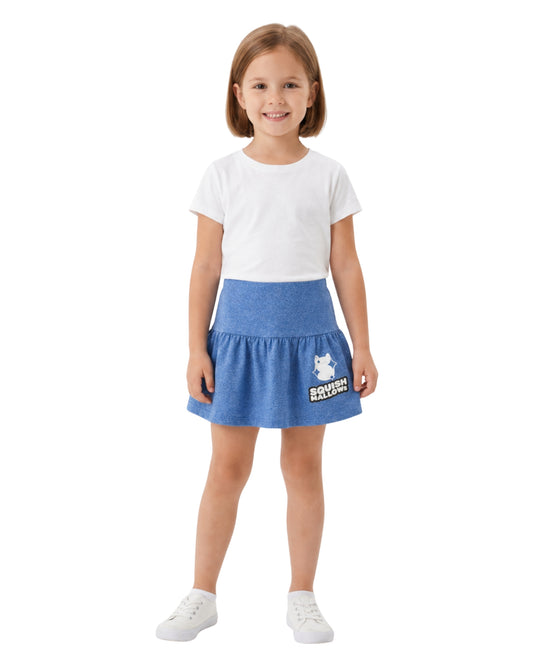 SQUISHMALLOWS Kids Girls Stretch Skirt