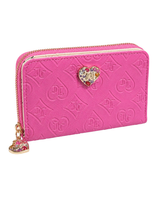 JUICY COUTURE Women Embossed Monogram Wallet