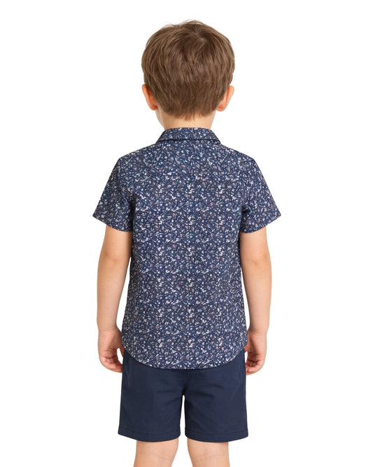 CACTUS Boys Floral Shirt
