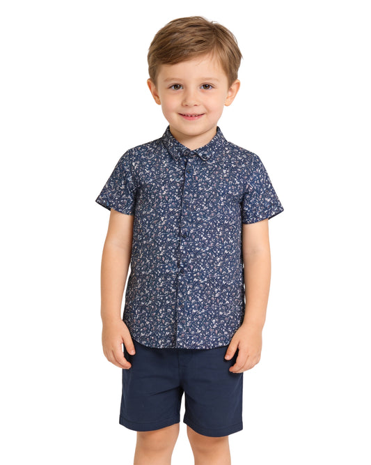 CACTUS Boys Floral Shirt