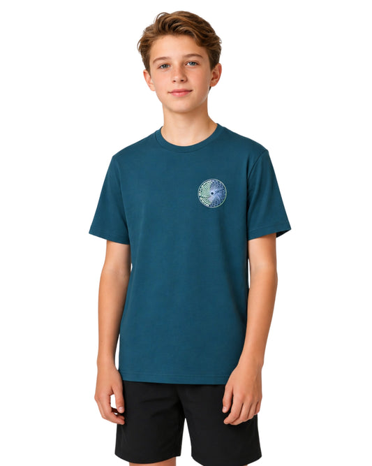 BILLA BONG Boys Logo Circular Way T-Shirt