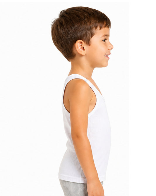 FRUIT LOOM Boys Rib Undershirt