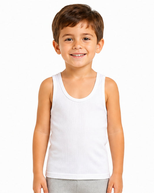 FRUIT LOOM Boys Rib Undershirt