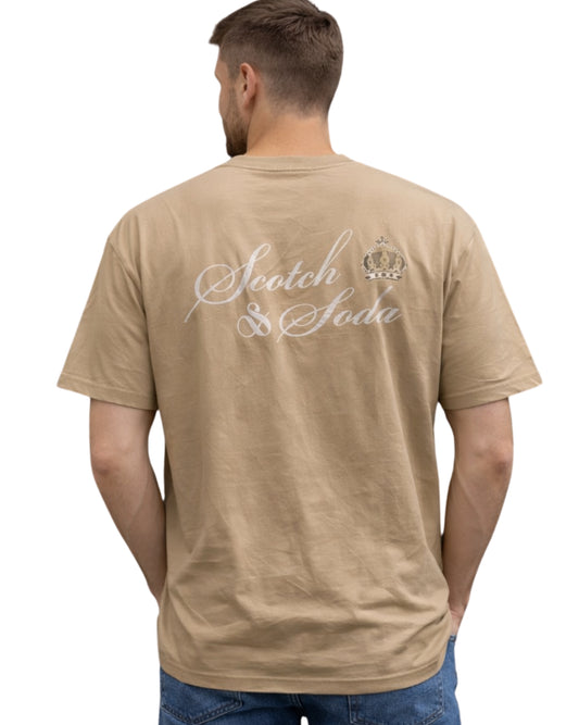 SCOTCH & SODA Men Stretch Short Sleeve T-Shirt