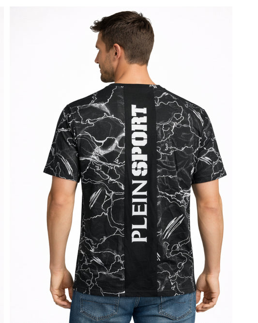 PLEIN SPORT Men Allover Graphic T-Shirt