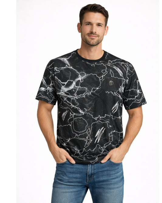 PLEIN SPORT Men Allover Graphic T-Shirt