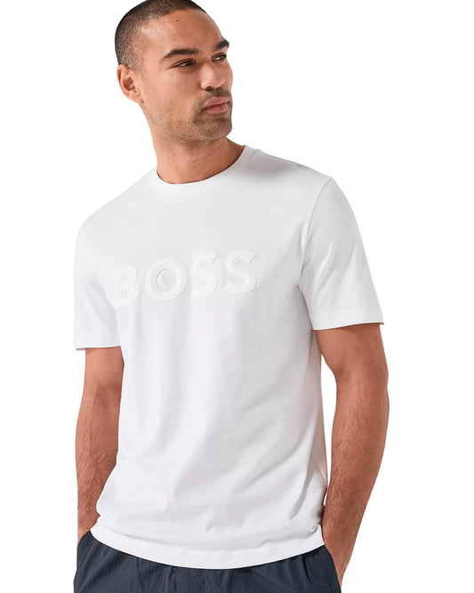 HUGO BOSS Men Iconic Zone 3D Logo T-Shirt