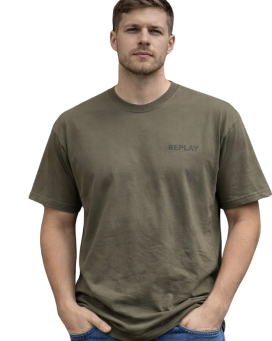REPLAY Men Casual Short Sleeve T-Shirt