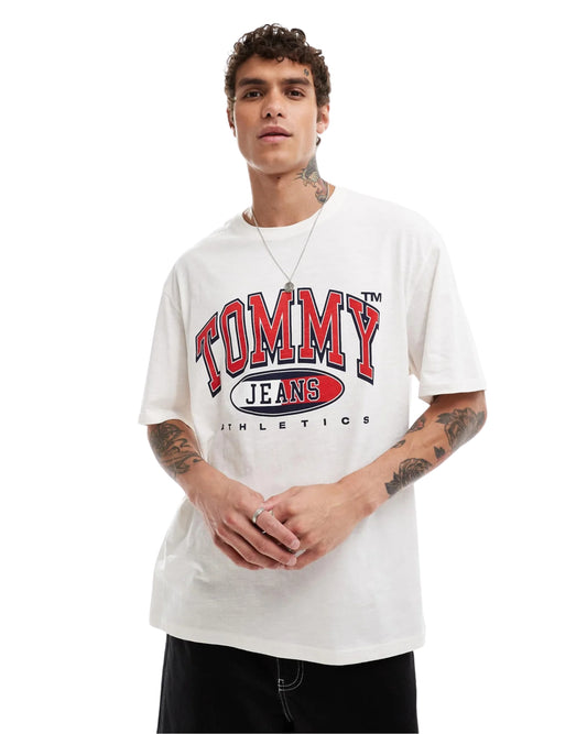 TOMMY HILFIGER Men Retro Varsity T-Shirt