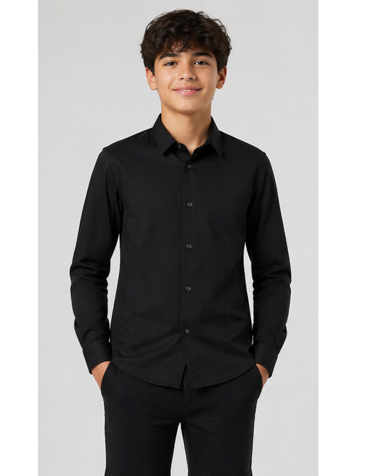 CALVIN KLEIN Kids Boys Casual Long Sleeve Shirt