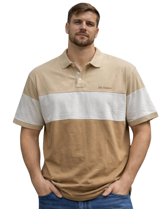 BEN SHERMAN Men Casual Polo T-Shirt