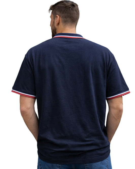 BEN SHERMAN Men Designed Polo T-Shirt