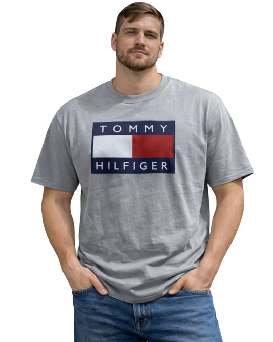TOMMY HILFIGER Men Basic Short Sleeve T-Shirt
