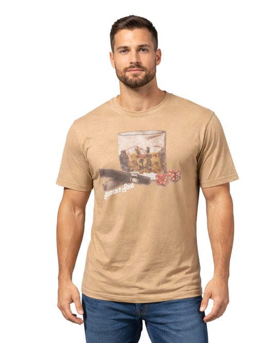 SCOTCH & SODA Men Dice T-Shirt