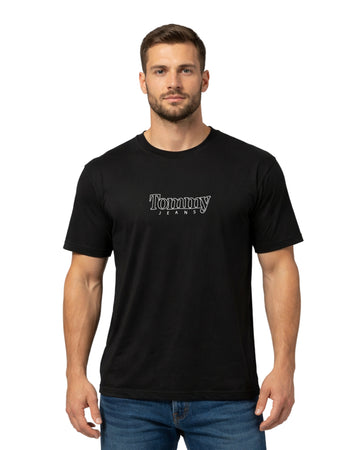 TOMMY HILFIGER Men Front Tommy Jeans Pattern T-Shirt